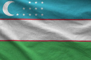 usbekische flagge usbekische nationalflagge