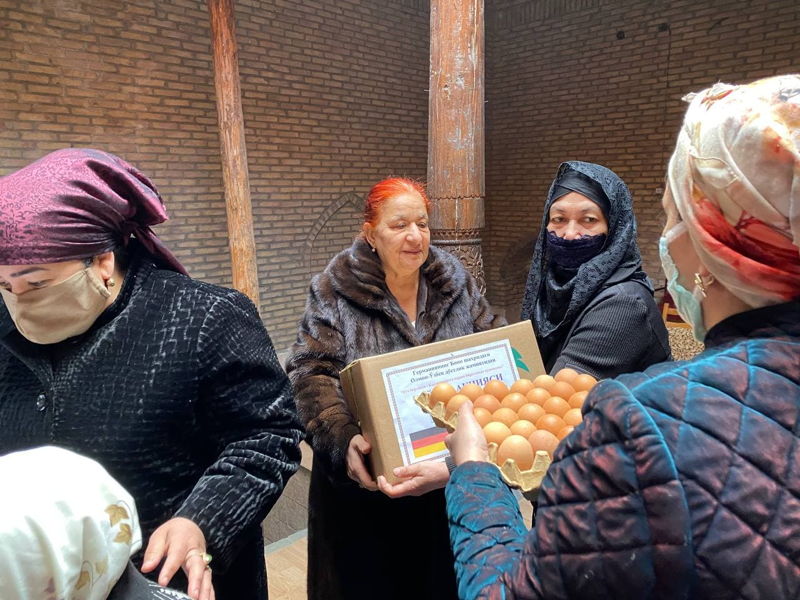 Spendenaktion "Unterstützung der bedürftigen Frauen in Buchara in der Corona Pandemie" photo 2021 02 21 14 16 50