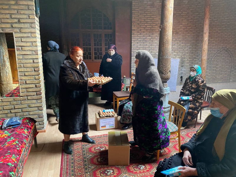 Spendenaktion "Unterstützung der bedürftigen Frauen in Buchara in der Corona Pandemie" photo 2021 02 21 14 17 361