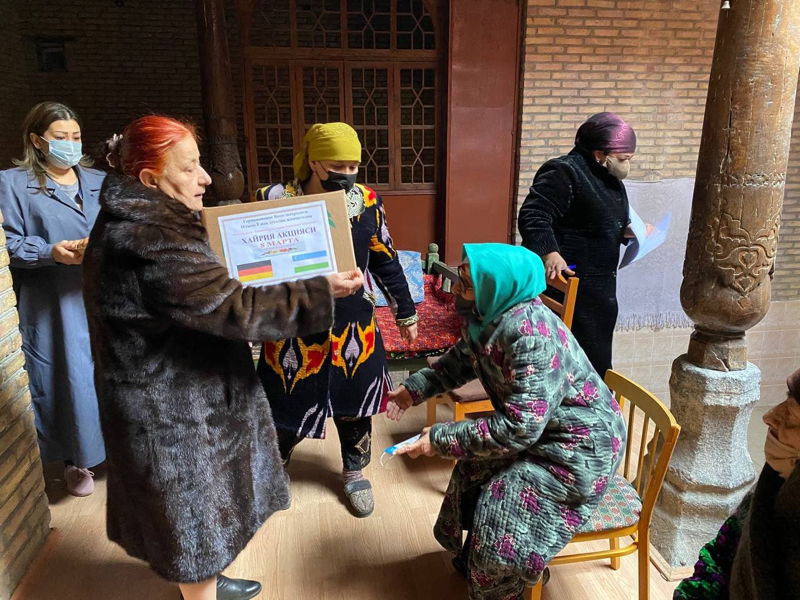 Spendenaktion "Unterstützung der bedürftigen Frauen in Buchara in der Corona Pandemie" photo 2021 02 21 14 17 391