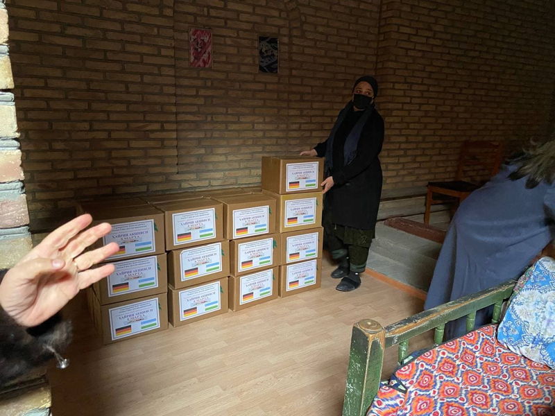 Spendenaktion "Unterstützung der bedürftigen Frauen in Buchara in der Corona Pandemie" photo 2021 02 21 14 17 481